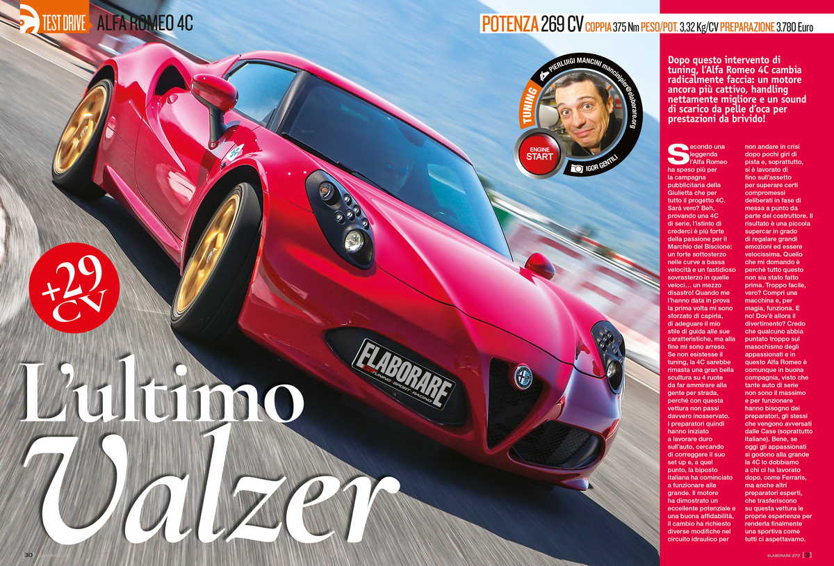 Alfa Romeo 4C - Elaborare 272