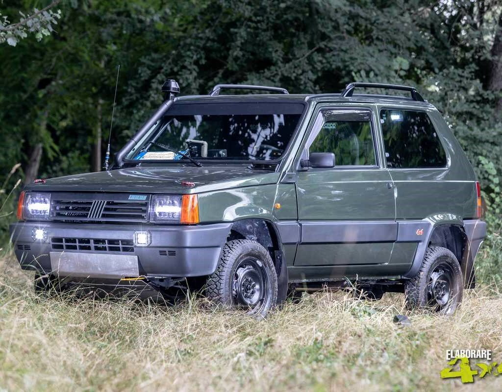 Fiat Panda 4x4 preparata per correre - auto storica