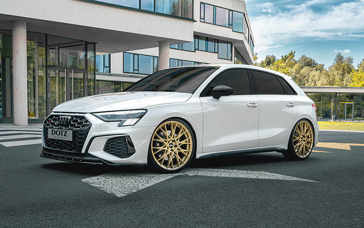 Cerchio il lega Dotz Fuji Gold su Audi S3