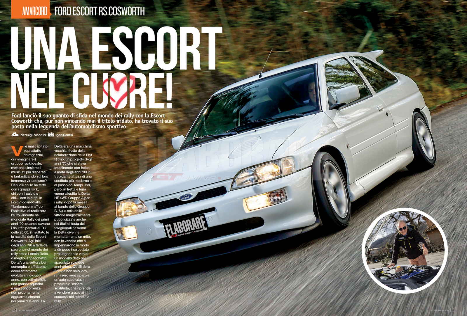 Ford Escort Cosworth - Elaborare 291 Marzo Aprile 2025