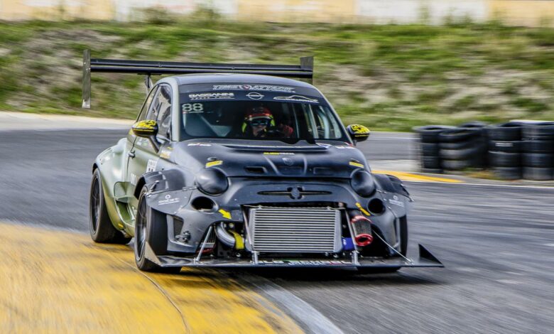 Abarth 695 Time Attack by Old School Garage