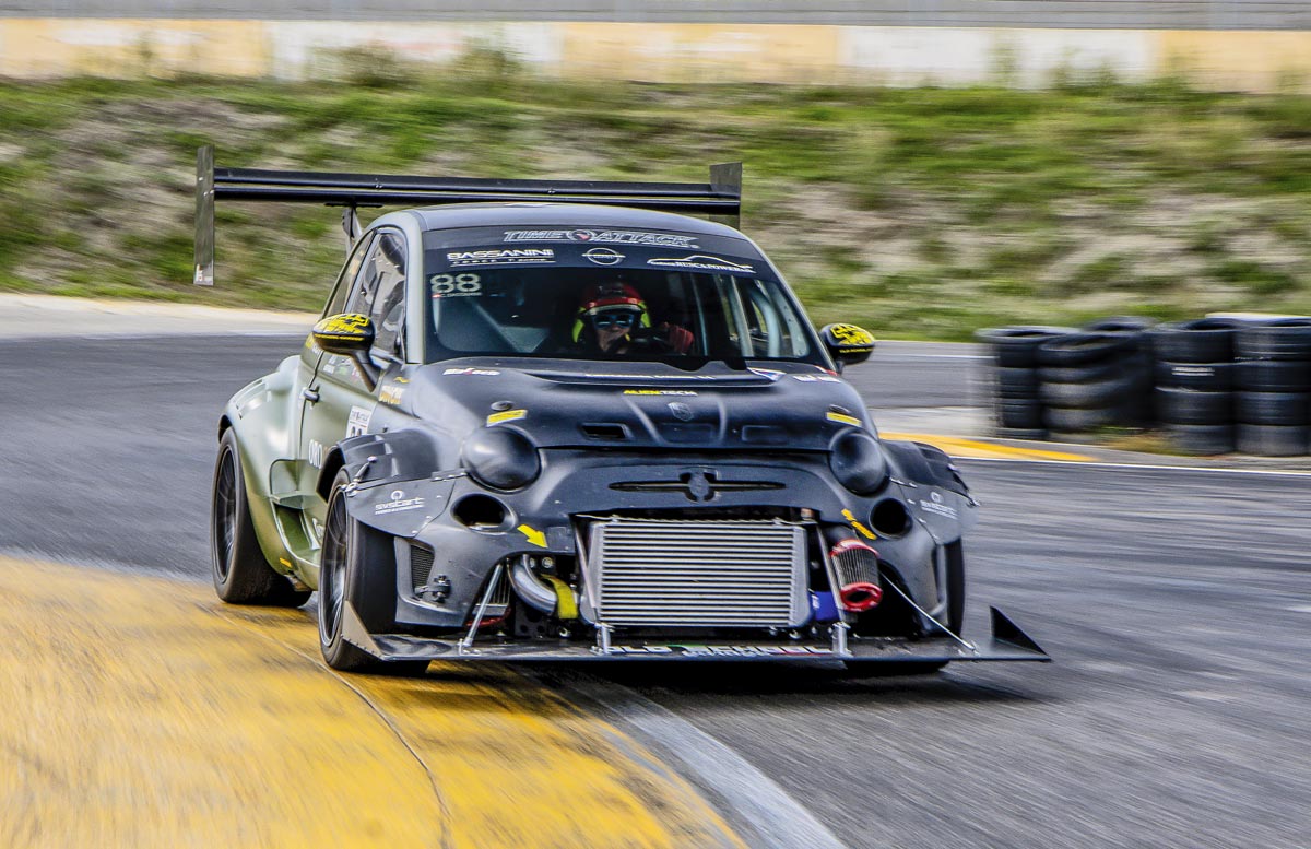 Abarth 695 Time Attack by Old School Garage